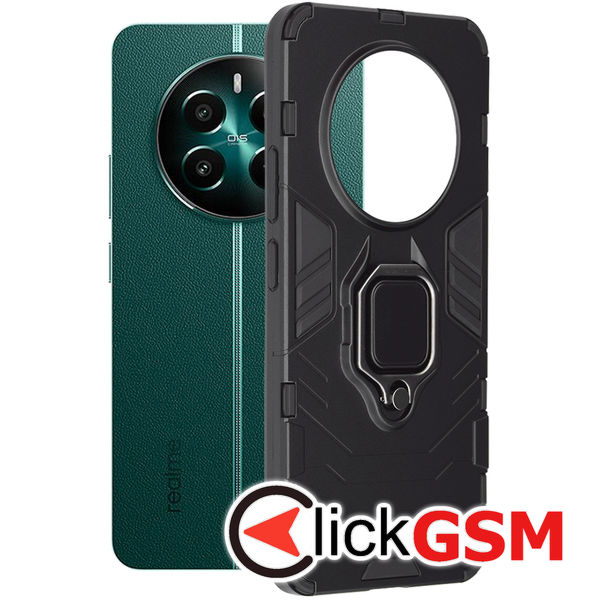 Techsuit - Silicone Shield - Realme 12+ - Black