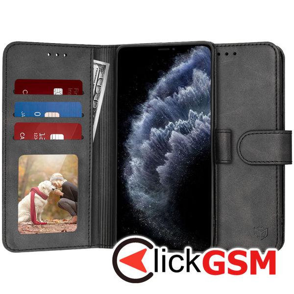 Techsuit - Diary Book - iPhone 11 Pro Max - Black