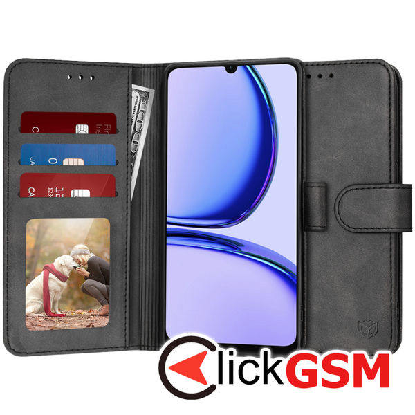 Techsuit - Diary Book - Realme C53 - Black