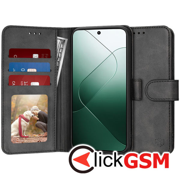 Techsuit - Diary Book - Xiaomi 14 - Black