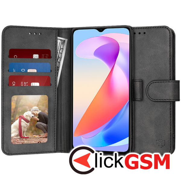 Techsuit - Diary Book - Honor X6a - Black