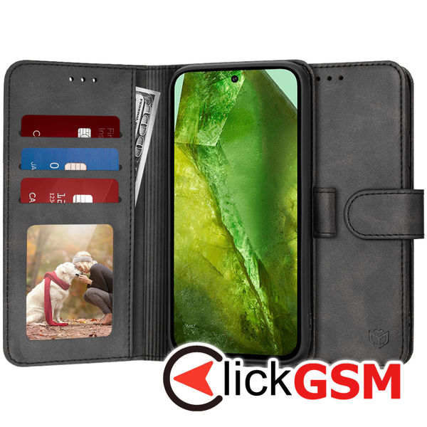 Techsuit - Diary Book - Google Pixel 8a - Black