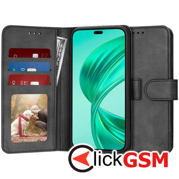 Techsuit - Diary Book - Honor X8b - Black