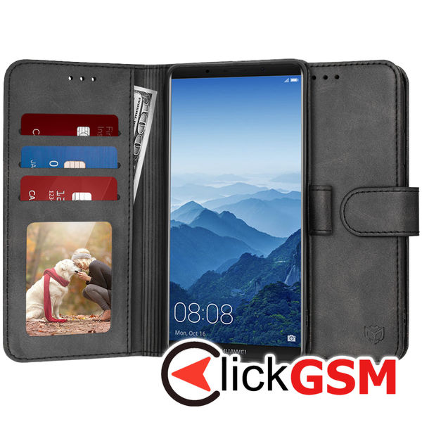 Techsuit - Diary Book - Huawei Mate 10 Pro - Black