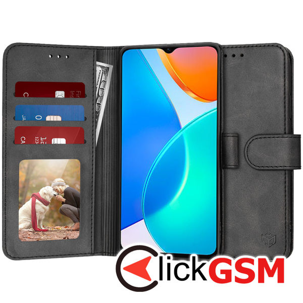 Techsuit - Diary Book - Honor X6 / X8 5G / 70 Lite - Black