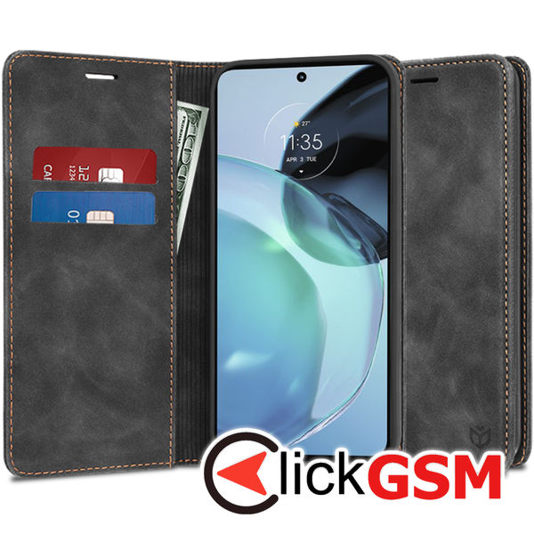 Techsuit - Confy Cover - Motorola Moto G72 - Black