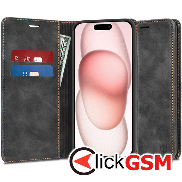 Techsuit - Confy Cover - iPhone 15 - Black