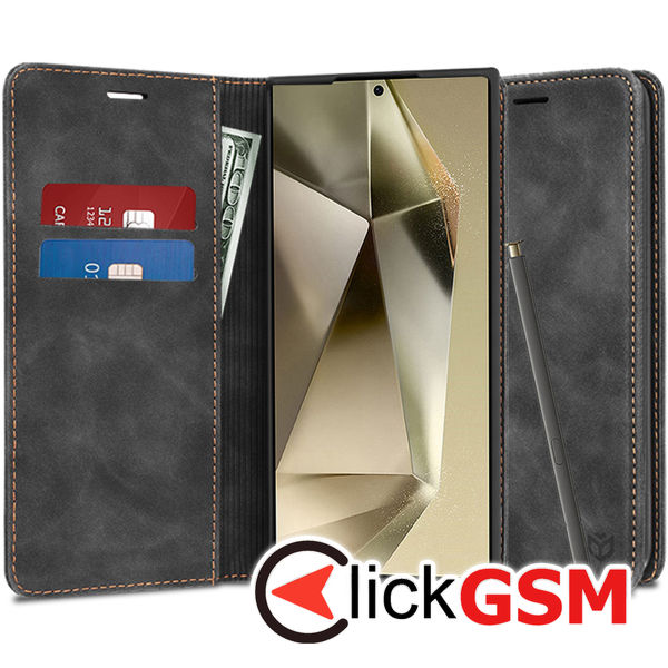 Techsuit - Confy Cover - Samsung Galaxy S24 Ultra - Black