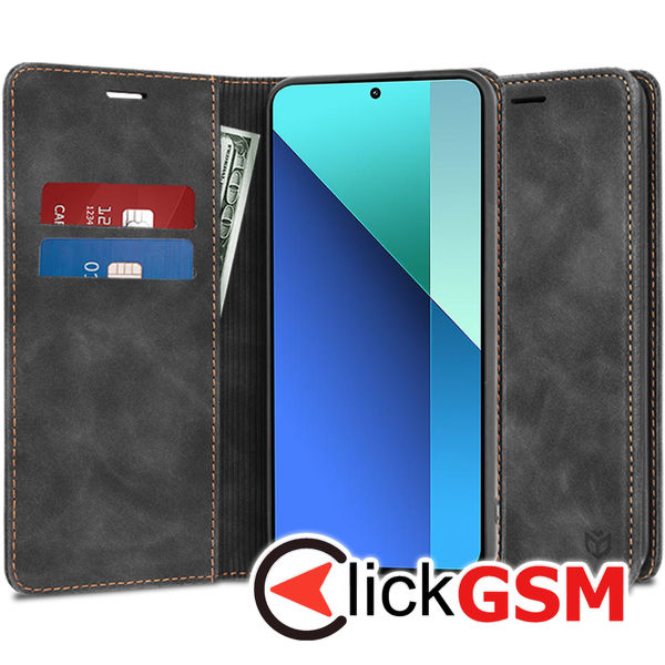 Techsuit - Confy Cover - Xiaomi Redmi Note 13 4G - Black