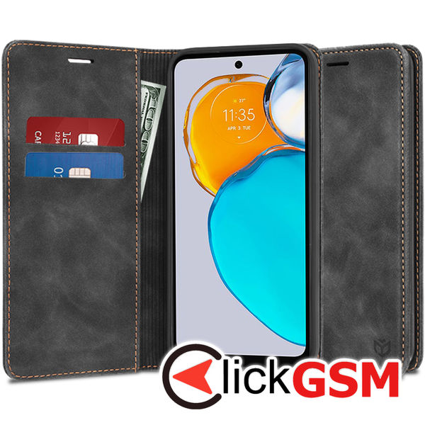 Techsuit - Confy Cover - Motorola Moto E22s - Black