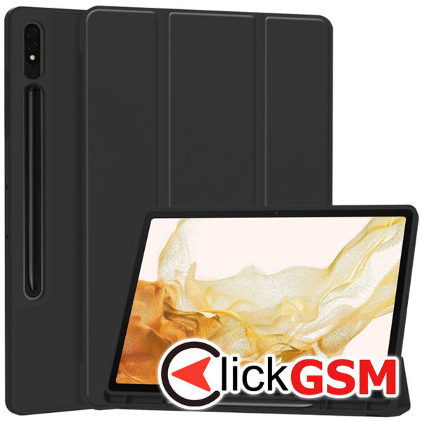 Techsuit - Flex Trifold - Samsung Galaxy Tab S8 - Black