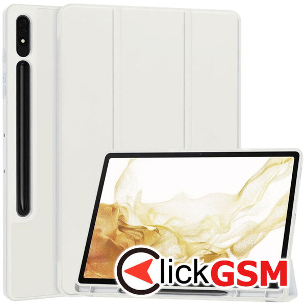 Techsuit - Flex Trifold - Samsung Galaxy Tab S8 - Gray