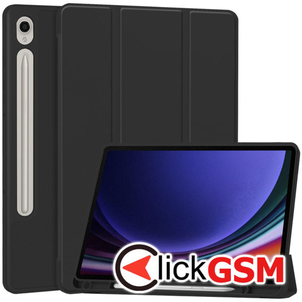 Techsuit - Flex Trifold - Samsung Galaxy Tab S9 - Black