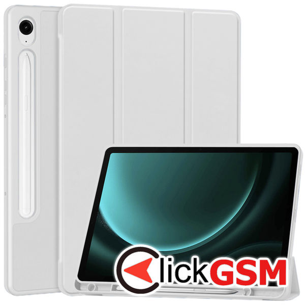 Techsuit - Flex Trifold - Samsung Galaxy Tab S9 FE - Gray