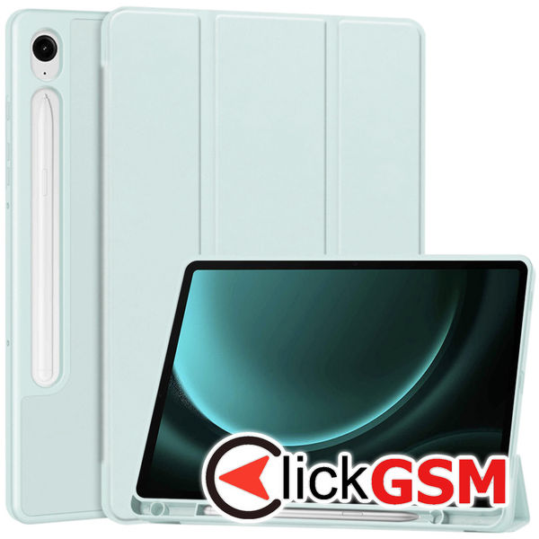 Techsuit - Flex Trifold - Samsung Galaxy Tab S9 FE - Sky Blue