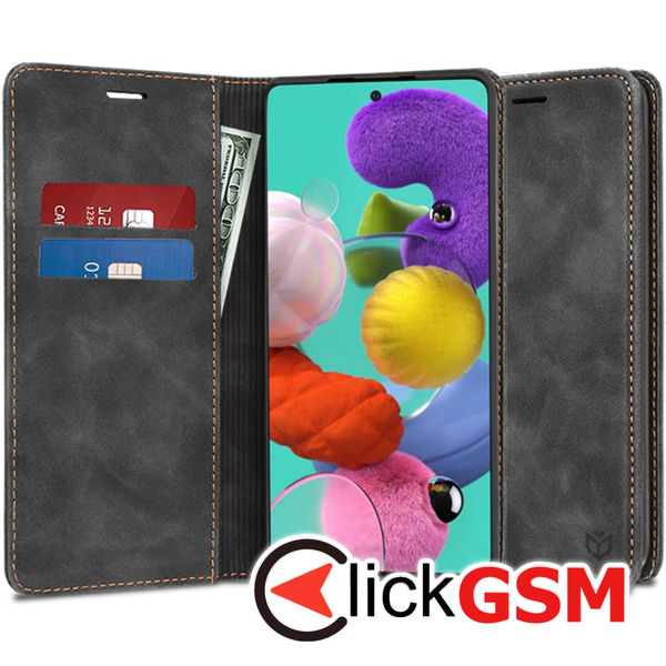 Techsuit - Confy Cover - Samsung Galaxy A51 4G - Black