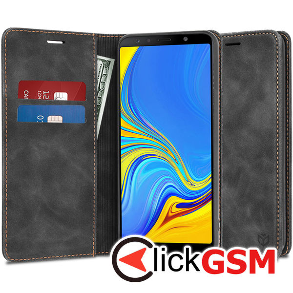 Techsuit - Confy Cover - Samsung Galaxy A7 2018 - Black