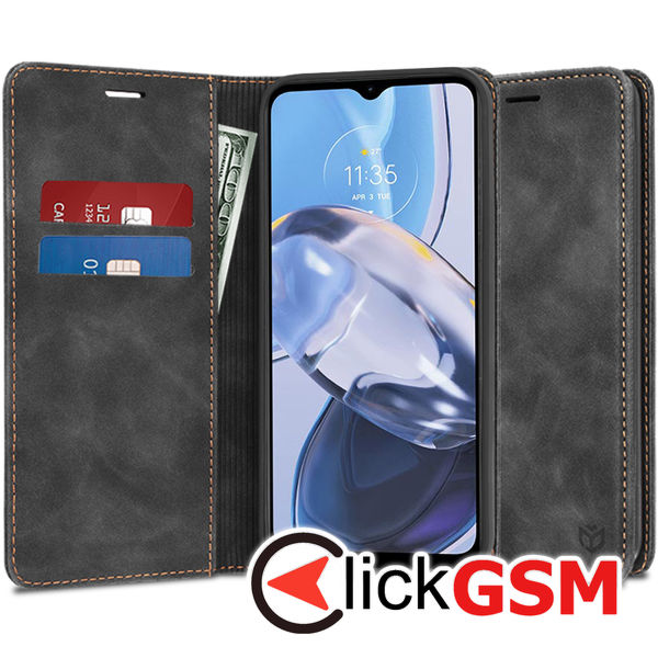 Techsuit - Confy Cover - Motorola Moto E22 / Moto E22i - Black