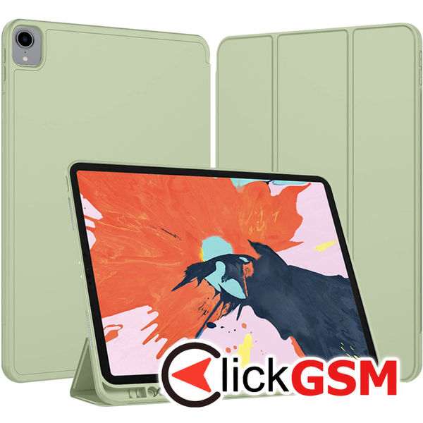 Techsuit - Flex Trifold - iPad Pro 12.9 (2018/2020/2021/2022) - Matcha Green