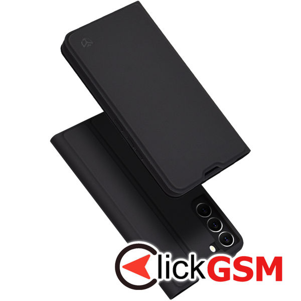 Techsuit - Magskin Book - Samsung Galaxy S22 5G - Black