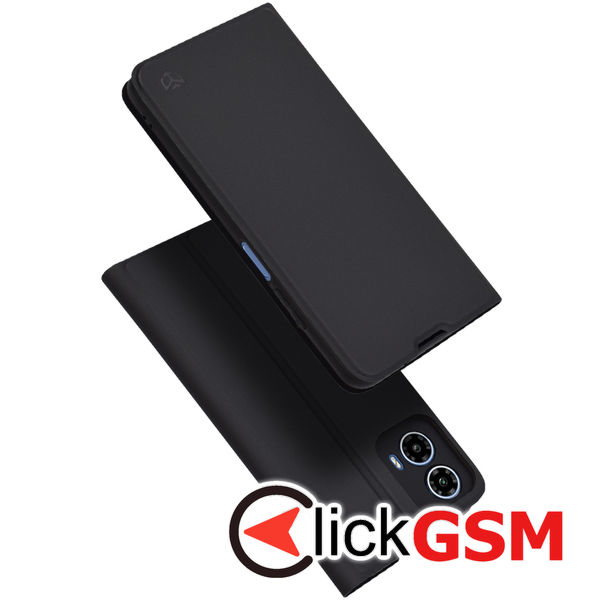 Techsuit - Magskin Book - Motorola Moto G34 - Black