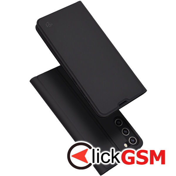 Techsuit - Magskin Book - Samsung Galaxy S23 Plus - Black