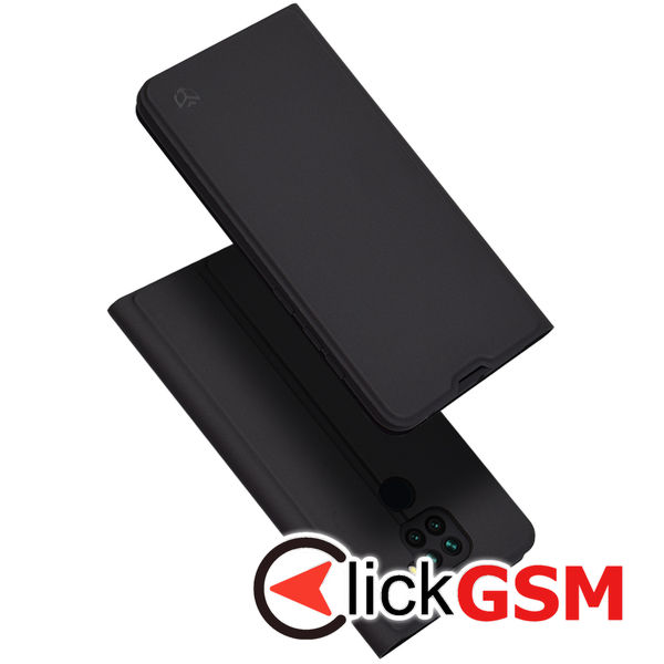 Techsuit - Magskin Book - Xiaomi Redmi Note 9 / Redmi 10X 4G - Black