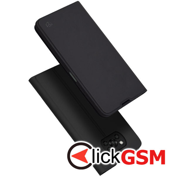 Techsuit - Magskin Book - Xiaomi Poco X3 / Poco X3 NFC / Poco X3 Pro - Black