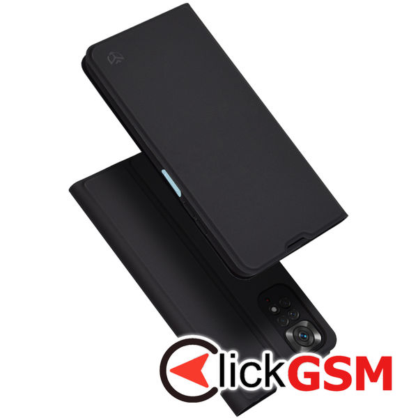 Techsuit - Magskin Book - Xiaomi Redmi Note 11 / Note 11S - Black