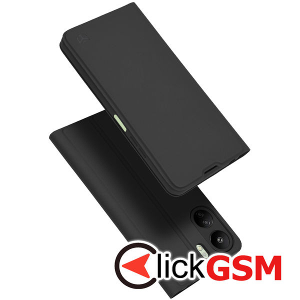 Techsuit - Magskin Book - Xiaomi Redmi 13C 4G / 13C 5G / Poco M6 / C65 - Black