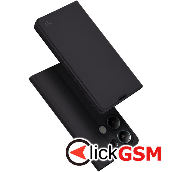 Techsuit - Magskin Book - Xiaomi Redmi Note 13 Pro 4G / Poco M6 Pro 4G - Black