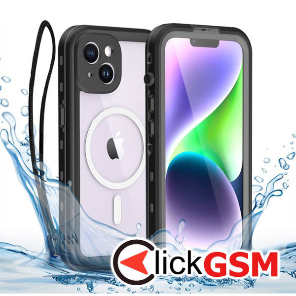 ShellBox - Waterproof IP68 Case - iPhone 14 Plus - Black