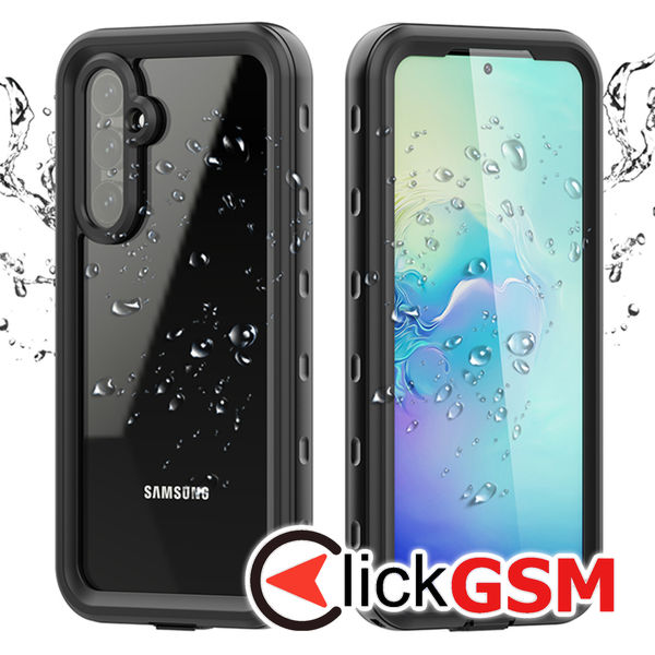 ShellBox - Waterproof IP68 Case - Samsung Galaxy A54 - Black