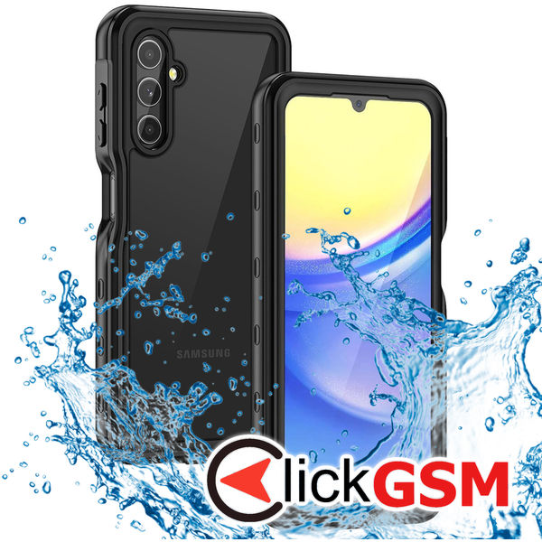 ShellBox - Waterproof IP68 Case - Samsung Galaxy A15 4G / A15 5G - Black