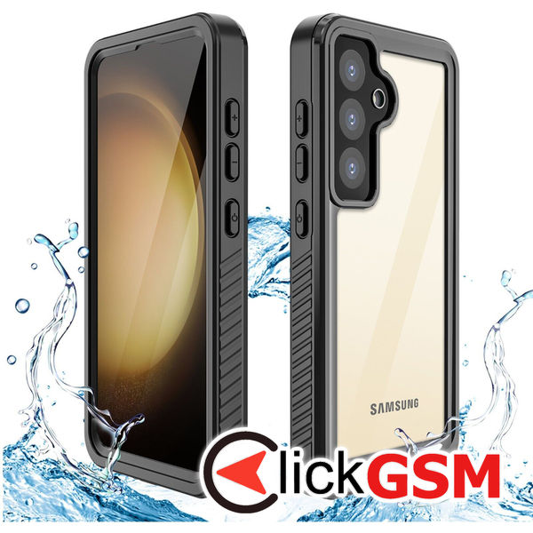 ShellBox - Waterproof IP68 Case - Samsung Galaxy S24+ - Black