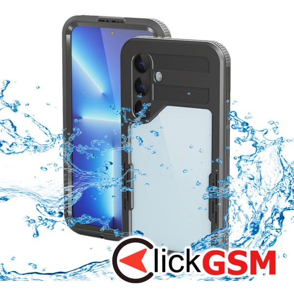 ShellBox - Waterproof IP68 Case - Samsung Galaxy S24 - Black