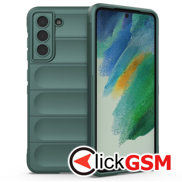 Techsuit - Magic Shield - Samsung Galaxy S21 FE 5G - Green