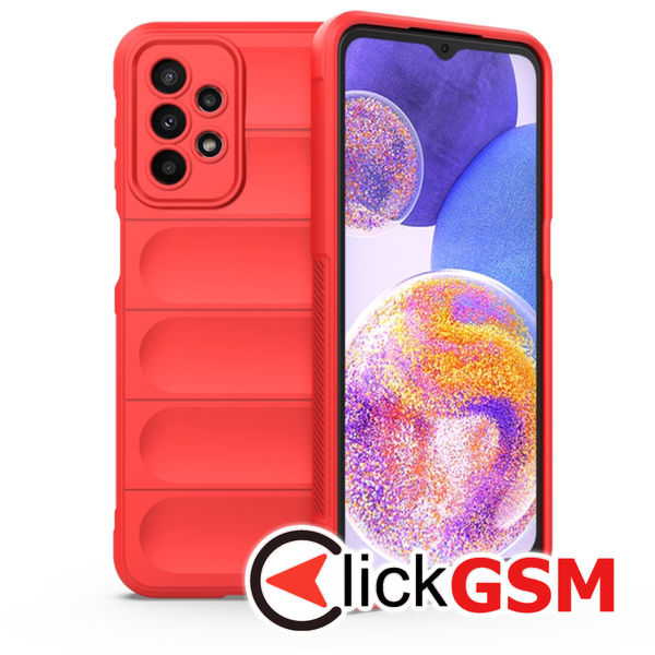 Techsuit - Magic Shield - Samsung Galaxy A23 4G / A23 5G - Red