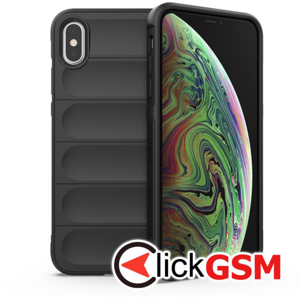 Techsuit - Magic Shield - iPhone X / XS - Black