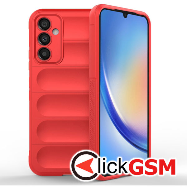 Techsuit - Magic Shield - Samsung Galaxy A34 5G - Red