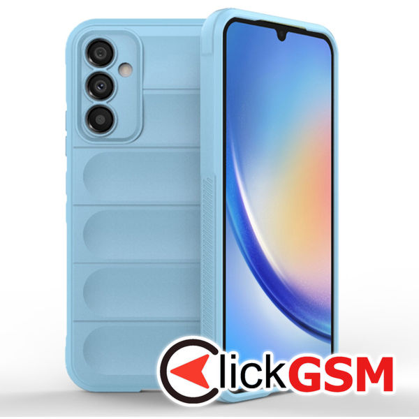 Techsuit - Magic Shield - Samsung Galaxy A34 5G - Bleu