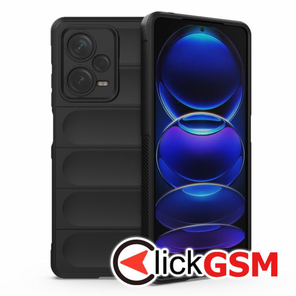 Techsuit - Magic Shield - Xiaomi Redmi Note 12 Pro 5G - Black