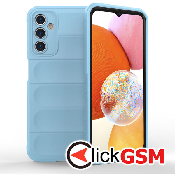 Techsuit - Magic Shield - Samsung Galaxy A14 4G / A14 5G - Bleu
