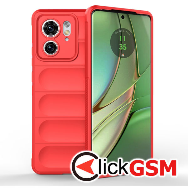 Techsuit - Magic Shield - Motorola Edge 40 / Edge (2023) - Red