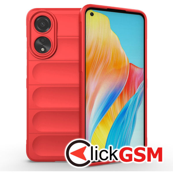 Techsuit - Magic Shield - Oppo A78 4G - Red