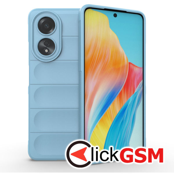 Techsuit - Magic Shield - Oppo A58 4G - Bleu