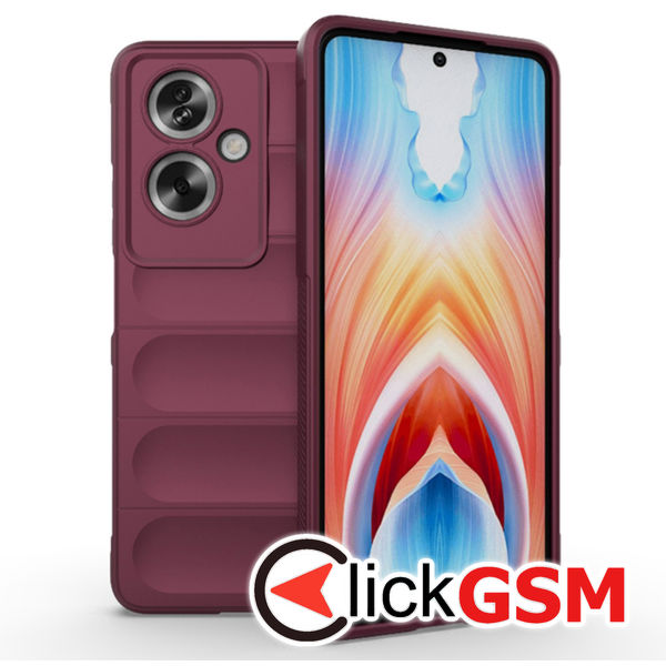 Techsuit - Magic Shield - Oppo A79 5G / OnePlus Nord N30 SE - Bordeaux