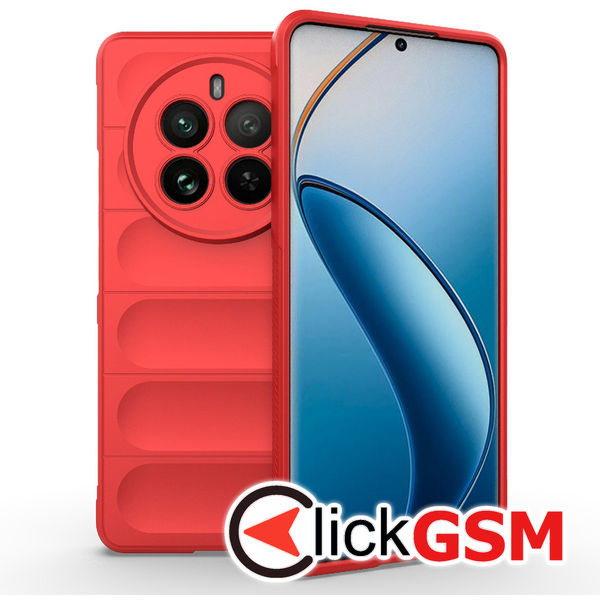 Techsuit - Magic Shield - Realme 12 Pro / 12 Pro+ - Red