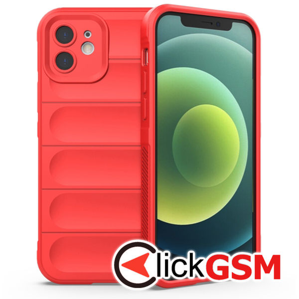 Techsuit - Magic Shield - iPhone 12 - Red