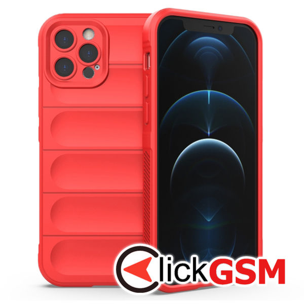 Techsuit - Magic Shield - iPhone 12 Pro Max - Red